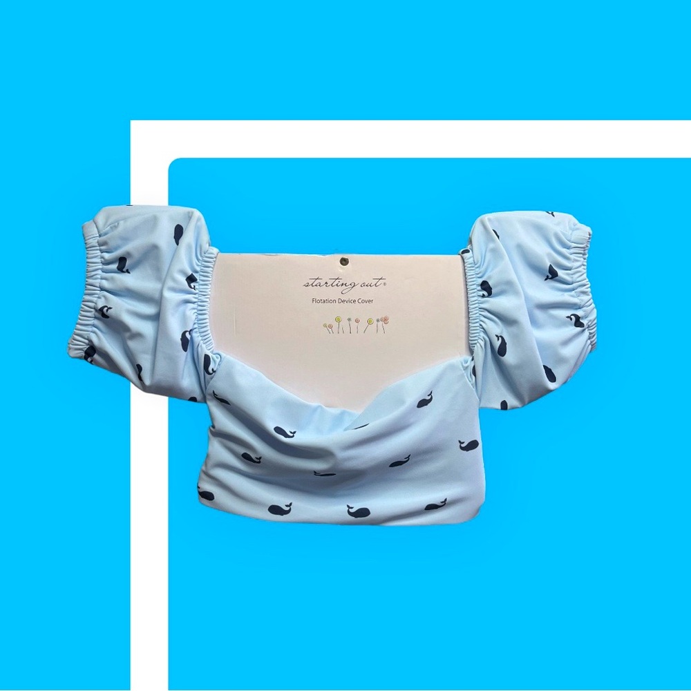 🆕 Starting Out Blue Whale Flotation Device Cover 🐳🤿💙